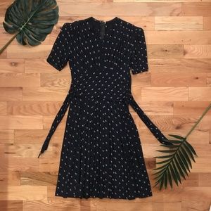Vintage Pleated Dress